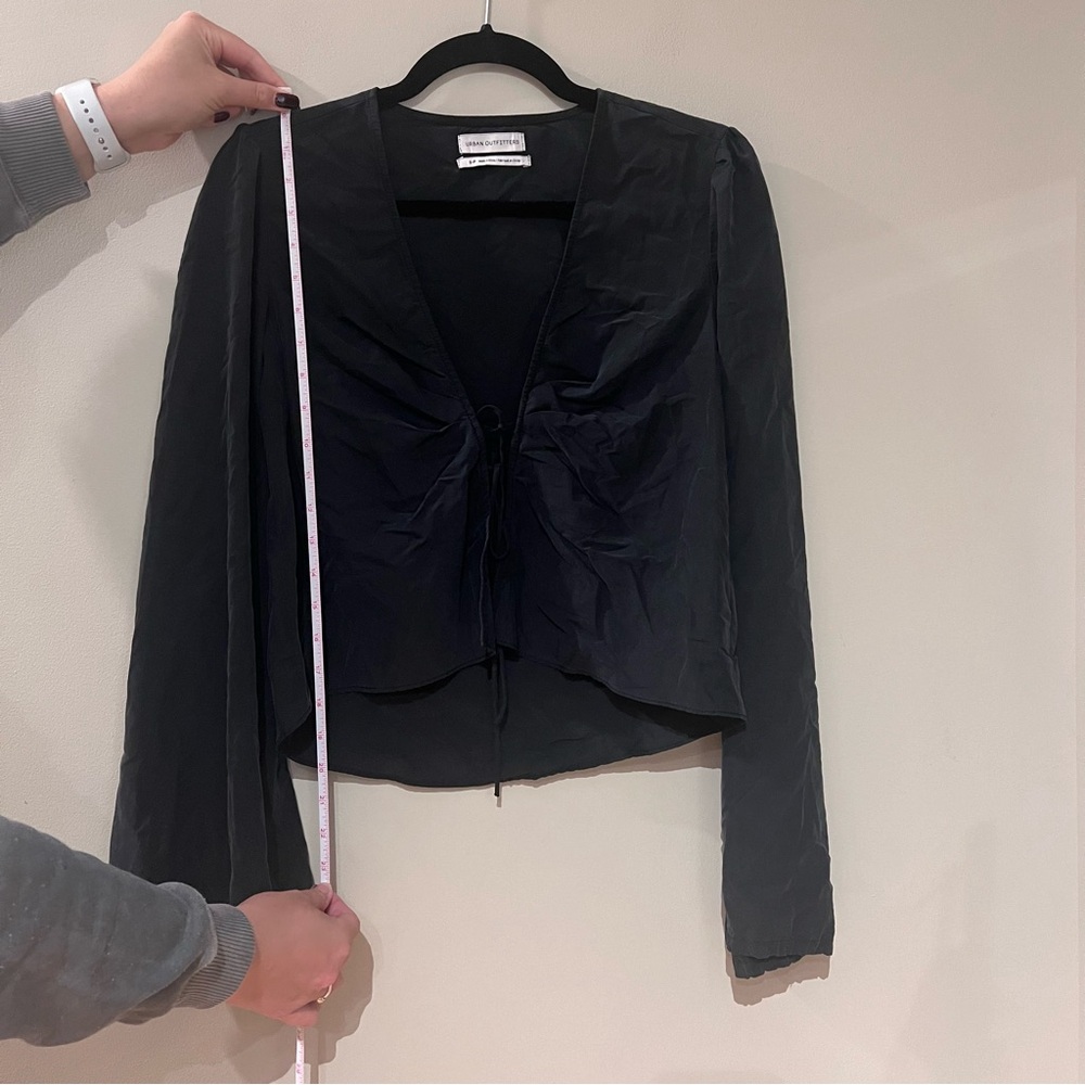 Urban Outfitters Black Long Sleeve Top - Picture 4 of 5